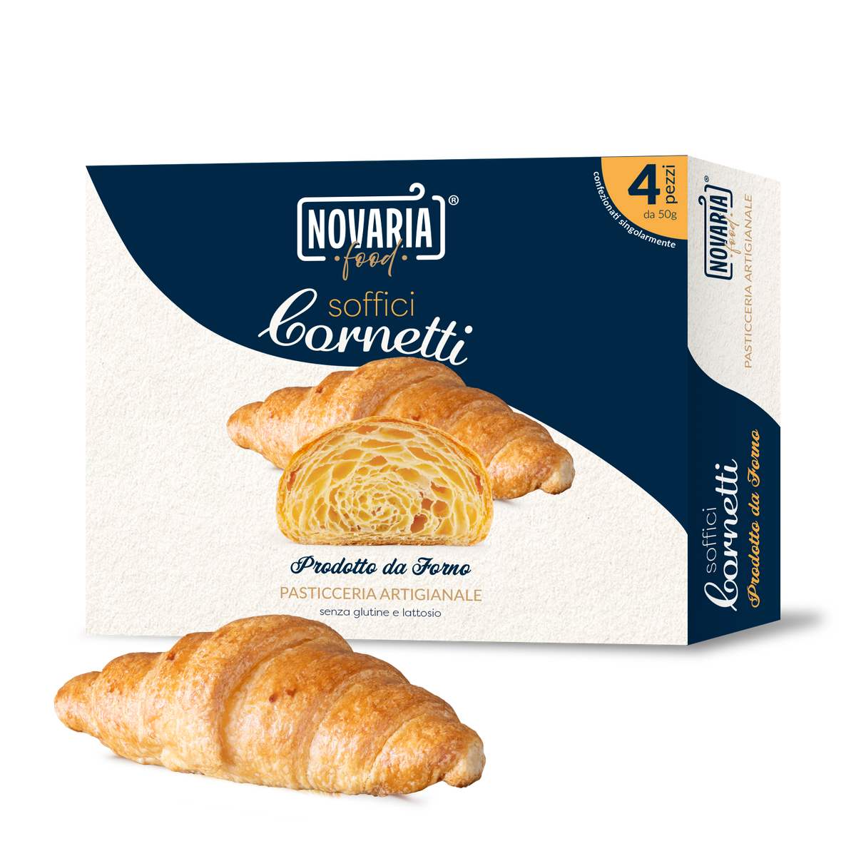 Cornetto vuoto, 4 pezzi